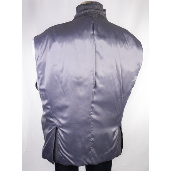 Pronto Uomo Men's Sport Coat Blazer Jacket Two Button Plaid Brown Wool 50R EUC - Picture 12 of 13